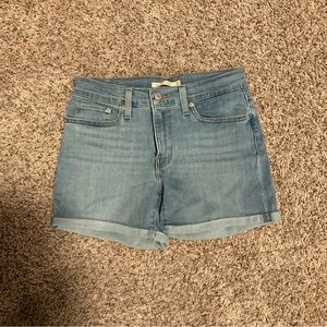 Levi’s Mid-Length Denim Shorts